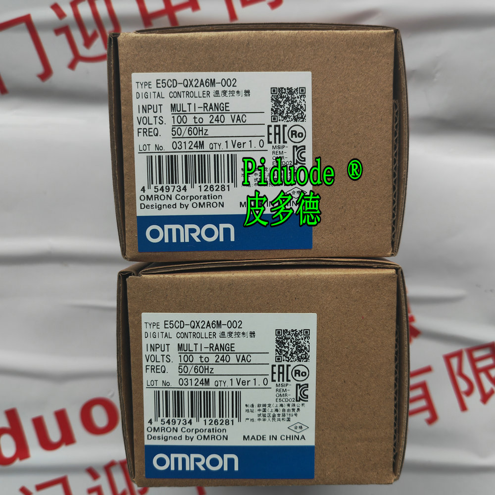 ORMON E5CD-QX2A6M-002 New genuine temperature controller